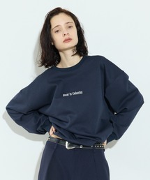 OVERSIZED LOGO SWEAT