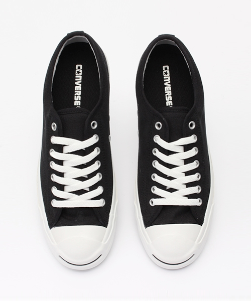CONVERSE(コンバース)の「CONVERSE: 【JACK PURCELL】(スニーカー・メンズ・ホワイト/ブラック・6.5/8/6/7/7.5/9)」の8枚目の写真