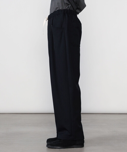 DANTON(ダントン)の「DANTON | フランネル 2タックイージーパンツ MEN(その他パンツ・メンズ・ダークネイビー/ダークグレー・42/40/38)」の9枚目の写真