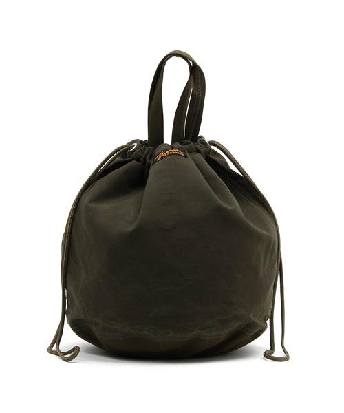 BEAMS BOY(ビームスボーイ)の「Napron / パラフィン PATIENTS BAG(トートバッグ・レディース・ベージュ/グリーン・ONE SIZE)」の4枚目の写真