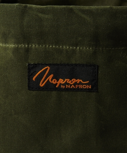 BEAMS BOY(ビームスボーイ)の「Napron / パラフィン PATIENTS BAG(トートバッグ・レディース・ベージュ/グリーン・ONE SIZE)」の17枚目の写真