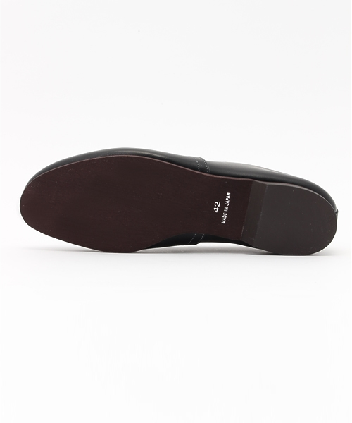 Lui's（ルイス）の「Lui's(ルイス) レザーエスパドリューシューズ（その他シューズ・メンズ・ネイビー/ブラック・40/41/42）」の4枚目の写真