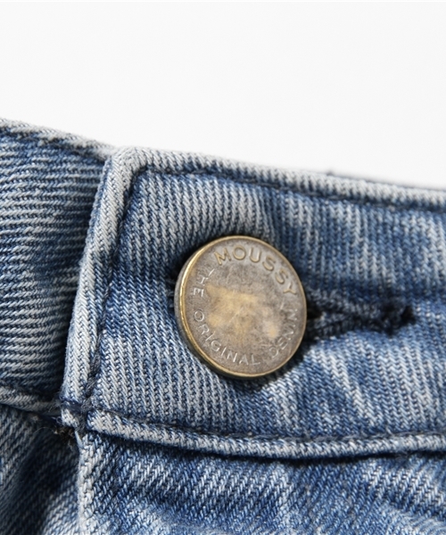 MOUSSY（マウジー）の「FRINGE SK（デニムスカート・レディース・ホワイト/ブルー・0/2/1）」の5枚目の写真