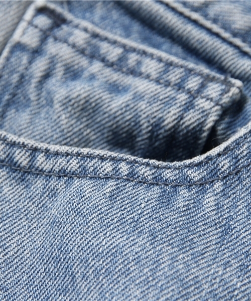 MOUSSY（マウジー）の「FRINGE SK（デニムスカート・レディース・ホワイト/ブルー・0/2/1）」の6枚目の写真