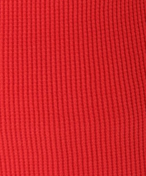 Another Edition（アナザーエディション）の「ワッフルタンクトップ/AEBC　ワッフル TANK TOP◆（タンクトップ・レディース・ホワイト/ライトグレー/レッド・FREE）」の13枚目の写真