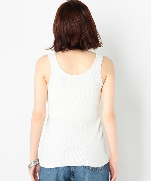 Another Edition（アナザーエディション）の「ワッフルタンクトップ/AEBC　ワッフル TANK TOP◆（タンクトップ・レディース・ホワイト/ライトグレー/レッド・FREE）」の14枚目の写真