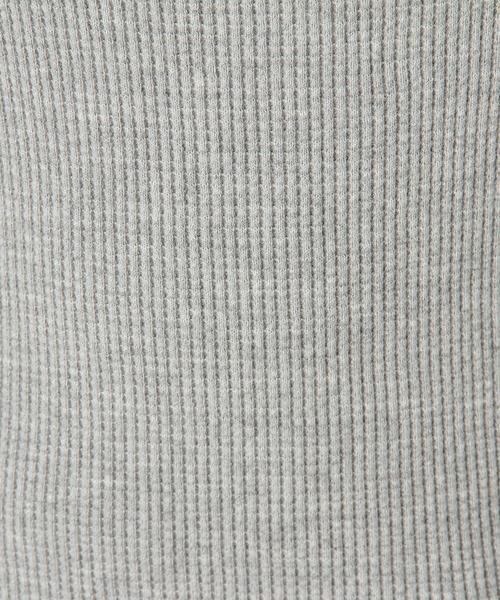 Another Edition（アナザーエディション）の「ワッフルタンクトップ/AEBC　ワッフル TANK TOP◆（タンクトップ・レディース・ホワイト/ライトグレー/レッド・FREE）」の12枚目の写真