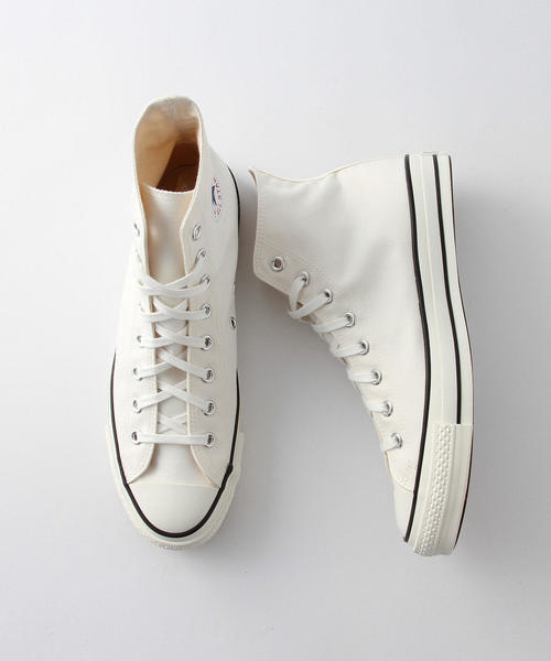 Steven Alan(スティーブンアラン)の「<CONVERSE> ALL STAR J HI/スニーカー(スニーカー・メンズ・ブラック/ホワイト/オフホワイト/レッド・7h/8h/9h/9/8/7/10)」の2枚目の写真
