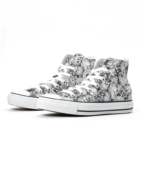 Converse コンバース の Converse コンバース All Star Cmcnippon Mg Ii R Hi オールスター コミックニッポン Mg Ii ハイ White Black スニーカー Wear