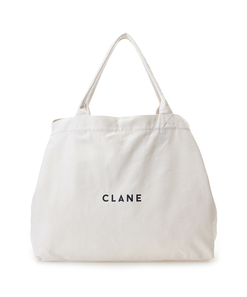 CLANE（クラネ）の「MULTI TOTE BAG（ボストンバッグ・レディース・ホワイト/ブラック・FREE）」の14枚目の写真