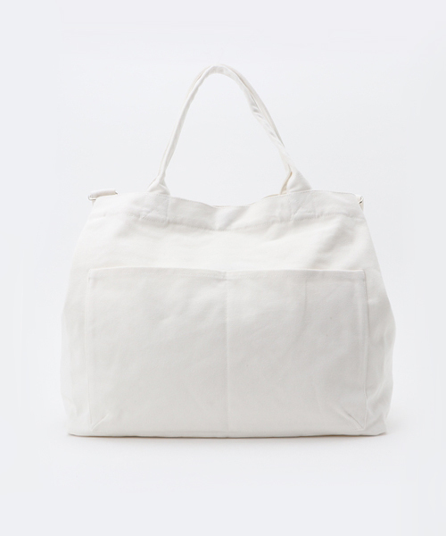 CLANE（クラネ）の「MULTI TOTE BAG（ボストンバッグ・レディース・ホワイト/ブラック・FREE）」の12枚目の写真