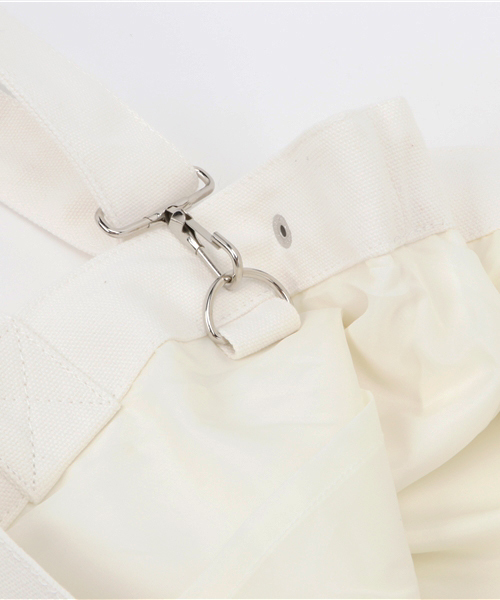 CLANE（クラネ）の「MULTI TOTE BAG（ボストンバッグ・レディース・ホワイト/ブラック・FREE）」の9枚目の写真