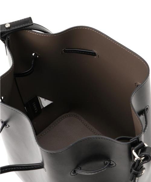 YAHKI（ヤーキ）の「【YAHKI】巾着ショルダーバッグ/YH-37（ショルダーバッグ・レディース・ベージュ/グリーン/ブラック/サックスブルー/ライトグレー/ブラウン/カーキ・FREE）」の13枚目の写真