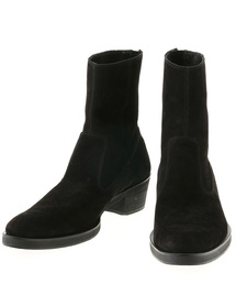 NO ID. | mko5240-バックZIPヒールブーツ(ブーツ)