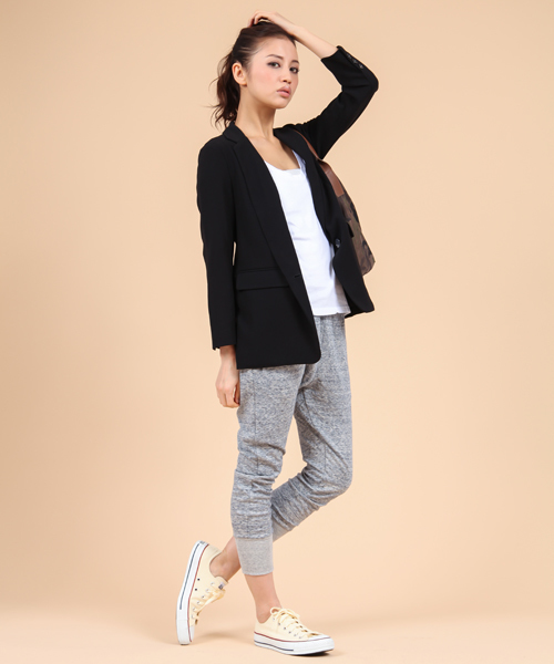 Ray BEAMS（レイビームス）の「【△Ray BEAMS LOS ANGELES / ショートスリーブU】（Tシャツ/カットソー・レディース・ホワイト/ライトグレー/ブラック/ベージュ/オリーブ/チャコールグレー/レッド系その他/インディゴブルー・1/2）」の15枚目の写真