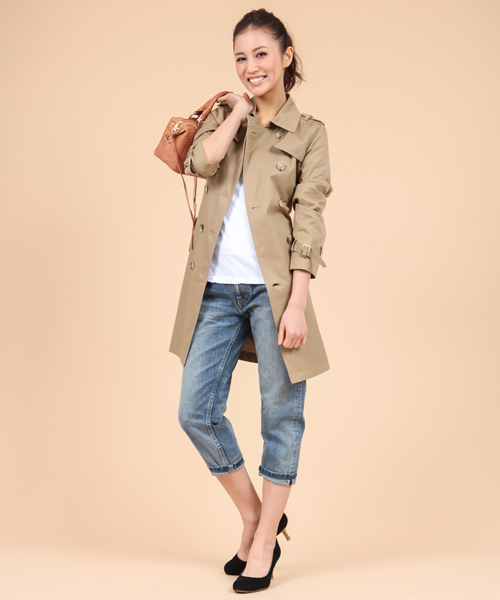 Ray BEAMS（レイビームス）の「【△Ray BEAMS LOS ANGELES / ショートスリーブU】（Tシャツ/カットソー・レディース・ホワイト/ライトグレー/ブラック/ベージュ/オリーブ/チャコールグレー/レッド系その他/インディゴブルー・1/2）」の16枚目の写真