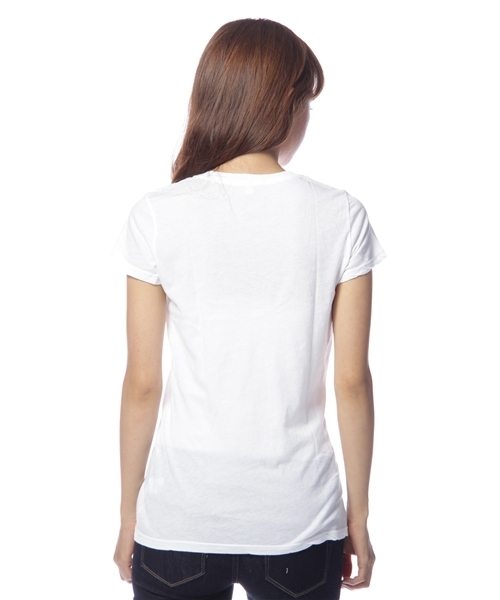 Ray BEAMS（レイビームス）の「【△Ray BEAMS LOS ANGELES / ショートスリーブU】（Tシャツ/カットソー・レディース・ホワイト/ライトグレー/ブラック/ベージュ/オリーブ/チャコールグレー/レッド系その他/インディゴブルー・1/2）」の10枚目の写真