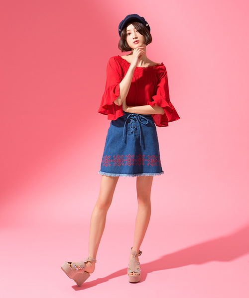 WEGO（ウィゴー）の「WEGO/マリンキャップ（キャスケット・レディース・ベージュ/ダークインディゴブルー/ブラック・FREE）」の12枚目の写真