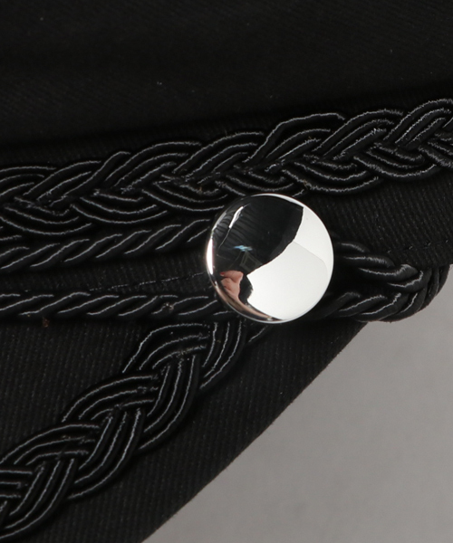 WEGO（ウィゴー）の「WEGO/マリンキャップ（キャスケット・レディース・ベージュ/ダークインディゴブルー/ブラック・FREE）」の6枚目の写真