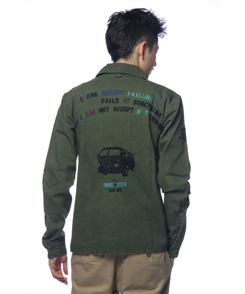 CIAOPANIC（チャオパニック）の「”PARK"  MAGIC BAS ARMY SHIRTS（シャツ/ブラウス・メンズ・カーキ/グリーン系その他・SMALL/MEDIUM）」の5枚目の写真