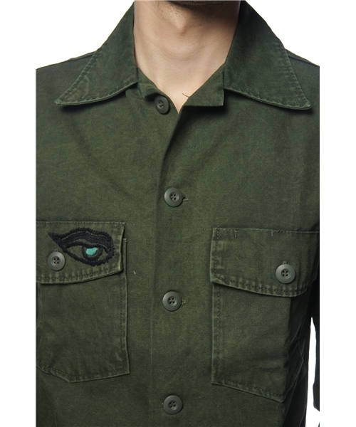 CIAOPANIC（チャオパニック）の「”PARK"  MAGIC BAS ARMY SHIRTS（シャツ/ブラウス・メンズ・カーキ/グリーン系その他・SMALL/MEDIUM）」の9枚目の写真