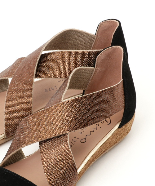 GAIMO(ガイモ)の「【GAIMO】ガイモ エラステックサンダル (サンダル・レディース・ブルー/ベージュ/ブラック・LARGE/MEDIUM)」の9枚目の写真