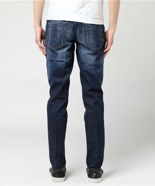 SIVIGLIA（シビリア）の「SIVIGLIA ヴィンテージ加工デニムパンツ（デニムパンツ・メンズ・ブルー・31/32/30/33）」の2枚目の写真