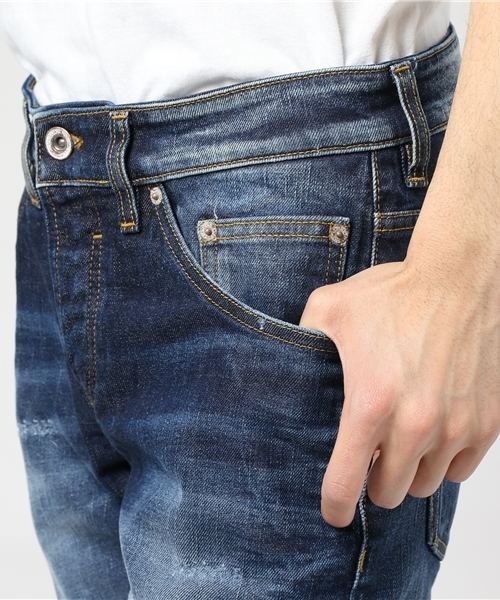 SIVIGLIA（シビリア）の「SIVIGLIA ヴィンテージ加工デニムパンツ（デニムパンツ・メンズ・ブルー・31/32/30/33）」の8枚目の写真