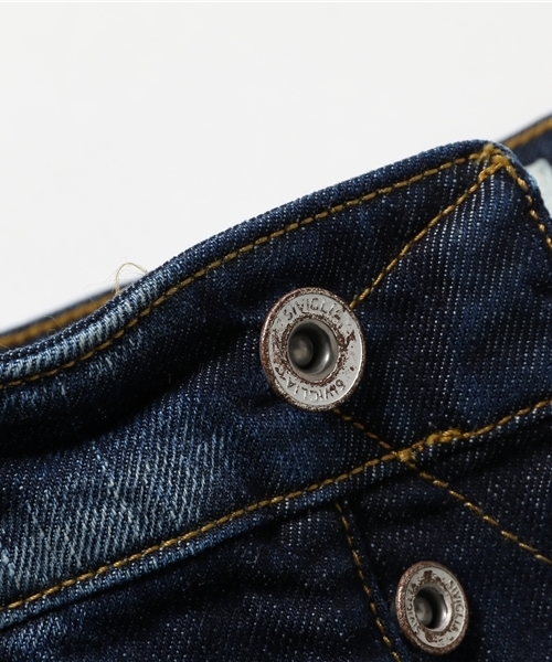 SIVIGLIA（シビリア）の「SIVIGLIA ヴィンテージ加工デニムパンツ（デニムパンツ・メンズ・ブルー・31/32/30/33）」の4枚目の写真