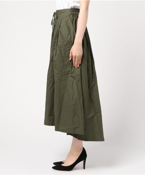 MERLOT（メルロー）の「ウエストスピンドルフレアスカート1173（スカート・レディース・レッド/カーキ/ベージュ/ネイビー・FREE）」の18枚目の写真