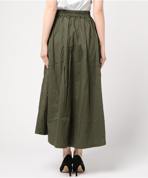 MERLOT（メルロー）の「ウエストスピンドルフレアスカート1173（スカート・レディース・レッド/カーキ/ベージュ/ネイビー・FREE）」の19枚目の写真