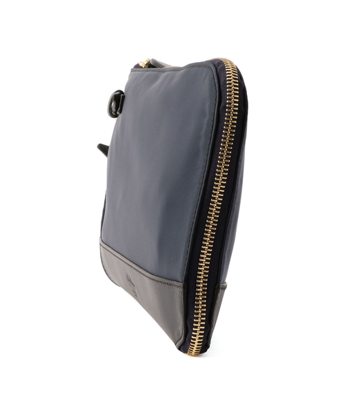 SHIPS（シップス）の「Boldrini Selleria: 【LIMONTAナイロン】 クラッチバッグ（クラッチバッグ・メンズ・ネイビー・ONE SIZE）」の2枚目の写真
