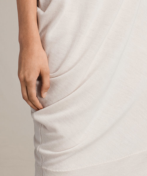 ALLSAINTS（オールセインツ）の「 DEMI SLEEVELESS（ワンピース・レディース・ホワイト/ブラック・4/6/8/2/10）」の3枚目の写真