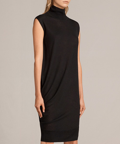 ALLSAINTS（オールセインツ）の「 DEMI SLEEVELESS（ワンピース・レディース・ホワイト/ブラック・4/6/8/2/10）」の5枚目の写真