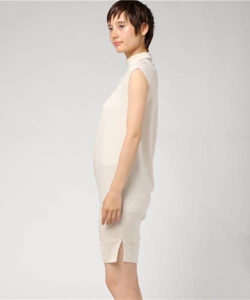 ALLSAINTS（オールセインツ）の「 DEMI SLEEVELESS（ワンピース・レディース・ホワイト/ブラック・4/6/8/2/10）」の4枚目の写真