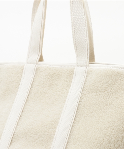 Ctrl freak （コントロール フリーク）の「【Ctrl freak】RフェイクボアトートM（トートバッグ・レディース・アイボリー・FREE）」の2枚目の写真