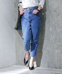 SOMETHING | 【WEB限定】SOMETHING/W FRONT ROOMY SLIM(デニムパンツ)