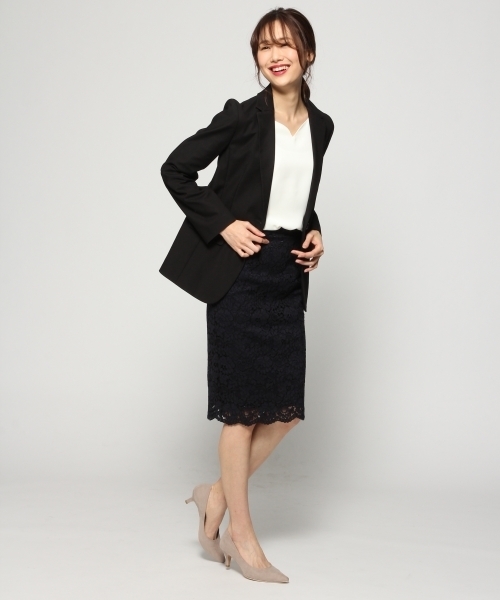 BLISS POINT（ブリスポイント）の「ハートネックブラウス / 786180（シャツ/ブラウス・レディース・ホワイト/ライトグレー/ネイビー/グリーン・LARGE/MEDIUM）」の13枚目の写真