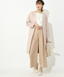 NATURAL BEAUTY BASIC | ライトフェイクスエードコート(その他アウター)