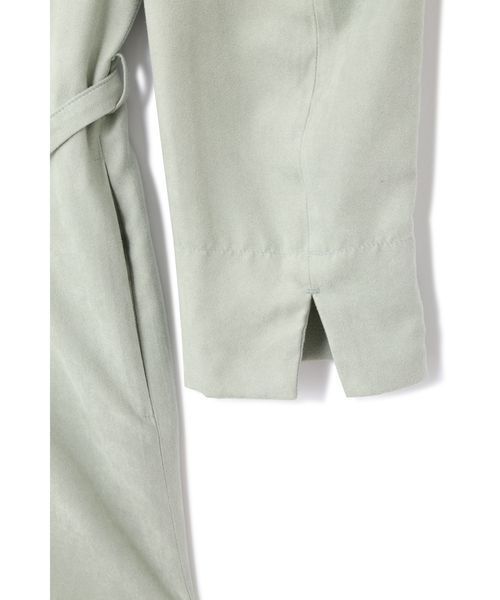 NATURAL BEAUTY BASIC（ナチュラルビューティーベーシック）の「ライトフェイクスエードコート（その他アウター・レディース・ダークベージュ/ピンク/ライトグリーン・MEDIUM/SMALL）」の21枚目の写真