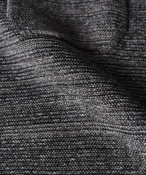 SHIPS（シップス）の「SC: SAFILIN リネン ニット Tシャツ□（Tシャツ/カットソー・メンズ・チャコールグレー/ネイビー/ブラウン/グレー/オリーブ/ブルー・LARGE/MEDIUM/SMALL/X-LARGE）」の13枚目の写真