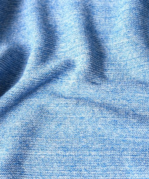 SHIPS（シップス）の「SC: SAFILIN リネン ニット Tシャツ□（Tシャツ/カットソー・メンズ・チャコールグレー/ネイビー/ブラウン/グレー/オリーブ/ブルー・LARGE/MEDIUM/SMALL/X-LARGE）」の16枚目の写真