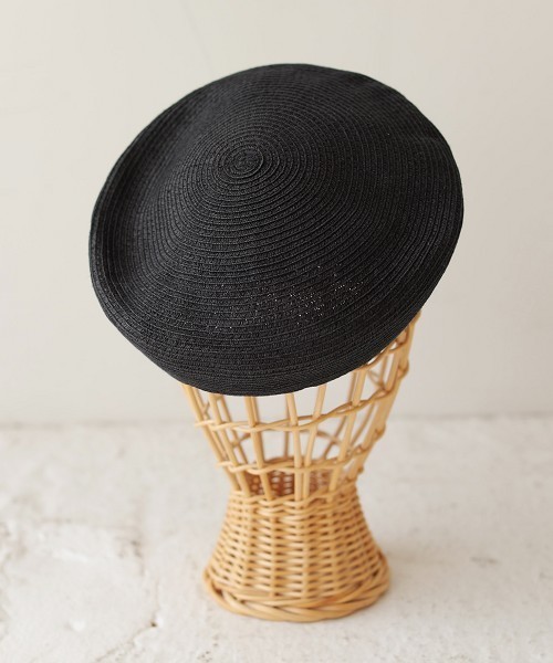 TODAYFUL(トゥデイフル)の「ペーパーブレードキャスケット(キャスケット・レディース・ブラック/ベージュ・FREE)」の10枚目の写真