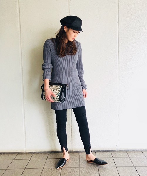 TODAYFUL(トゥデイフル)の「ペーパーブレードキャスケット(キャスケット・レディース・ブラック/ベージュ・FREE)」の11枚目の写真