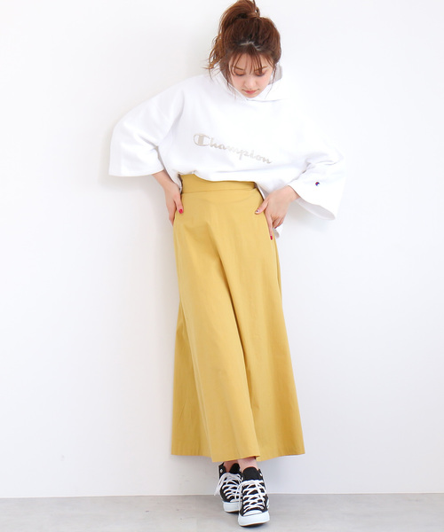 FREE'S MART(フリーズマート)の「◆カラーマキシスカート(スカート・レディース・ベージュ/イエロー/オレンジ・FREE)」の11枚目の写真