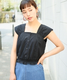 LOWRYS FARM | Ｌ／Ｒスクエアブラウス　793071(シャツ/ブラウス)