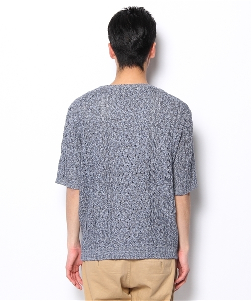 CIAOPANIC（チャオパニック）の「【Ciaopanic】　セットフランknitS/S（ニット/セーター・メンズ・ブルー/その他/ライトグレー/ベージュ・MEDIUM/LARGE）」の10枚目の写真