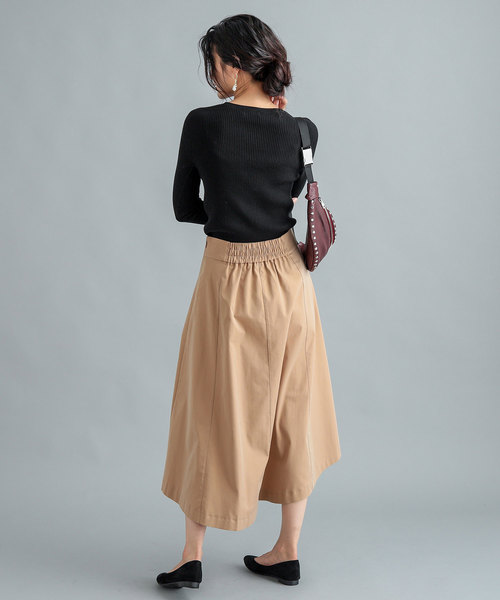 RIVE DROITE（リヴドロワ）の「Co/Peクルーネックニット（ニット/セーター・レディース・ライトグレー/ブラック/ブラウン・FREE）」の12枚目の写真