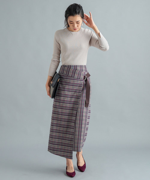 RIVE DROITE（リヴドロワ）の「Co/Peクルーネックニット（ニット/セーター・レディース・ライトグレー/ブラック/ブラウン・FREE）」の17枚目の写真