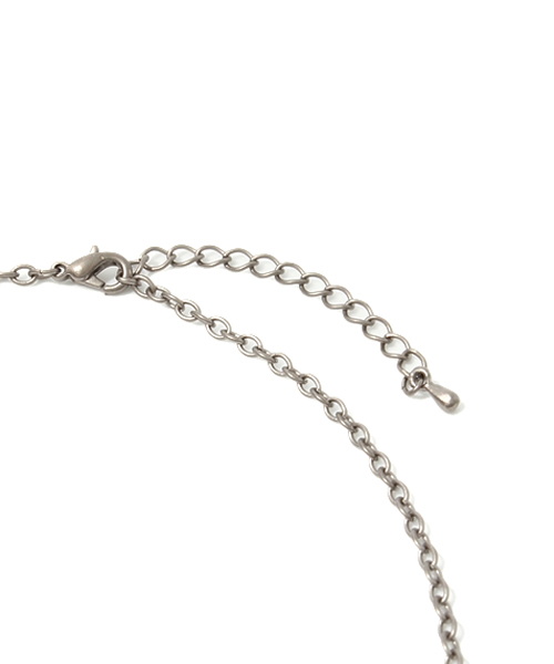 WEGO（ウィゴー）の「WEGO/ヘキサグラムネックレス（ネックレス・メンズ・ブラック/シルバー・FREE）」の7枚目の写真